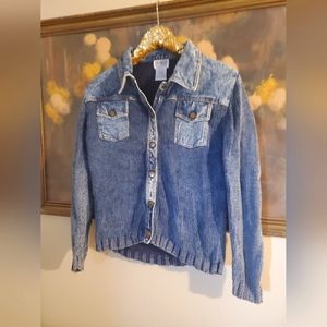 PBJ blues Jacket blue. Size small